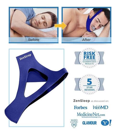 zensleep anti snoring strap review