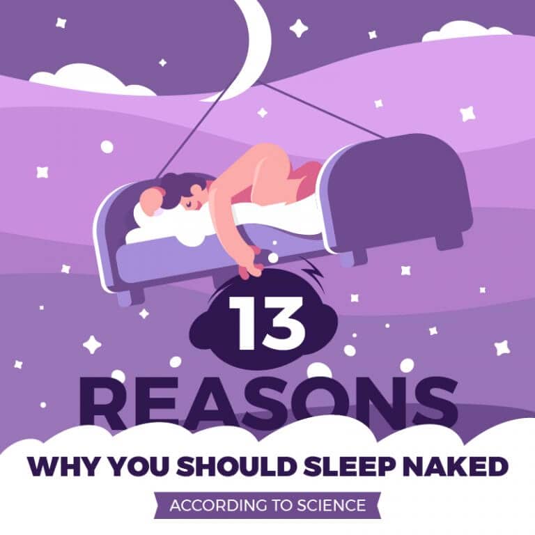 13 Reasons Why You Should Sleep Naked (According to Science)